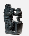 Kiawak Ashoona, Inuit Carver, My Father / 2002