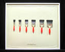 6 paint brushes      / 1965